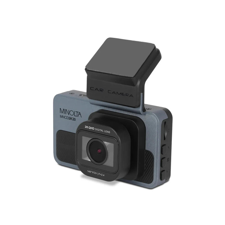 Minolta MNCD2K20 2.5K Quad HD Dash Camera with 3.0" LCD Screen & ADAS