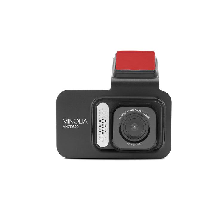 Minolta MNCD300 camera on a white background