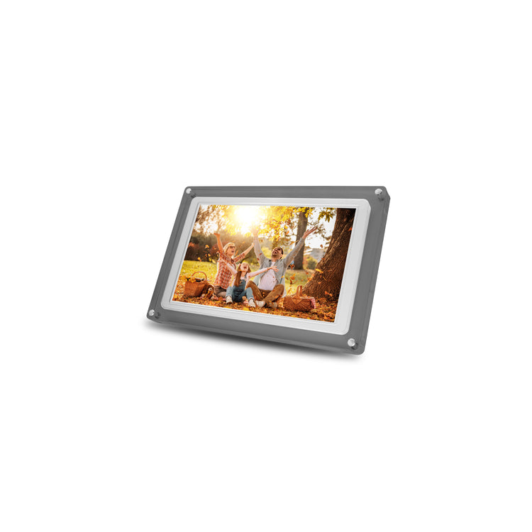 Minolta 10.1 Inch Acrylic Touchscreen Smart Digital Photo Frame with Frameo App