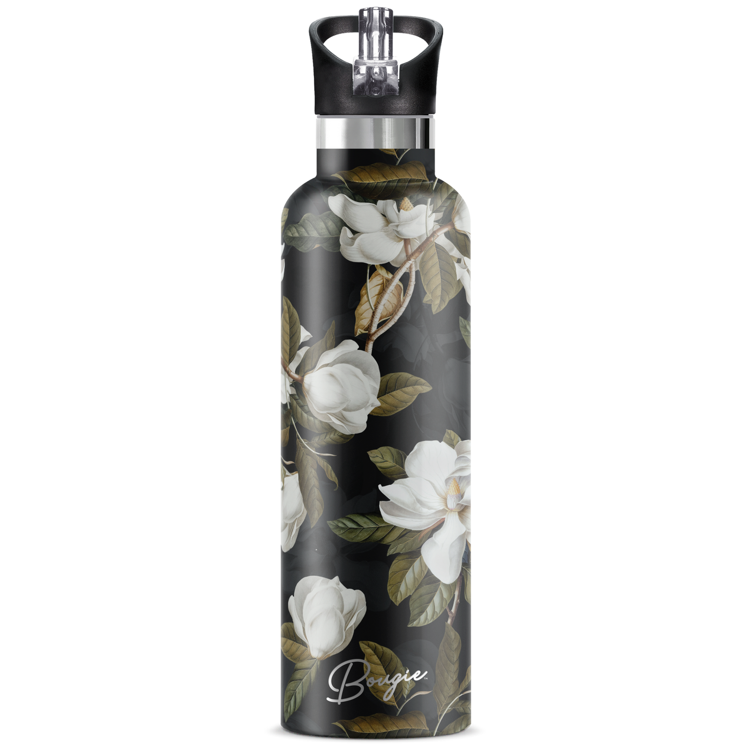 Magnolia | 25oz. Insulated Water Bottle - My Bougie Bottle