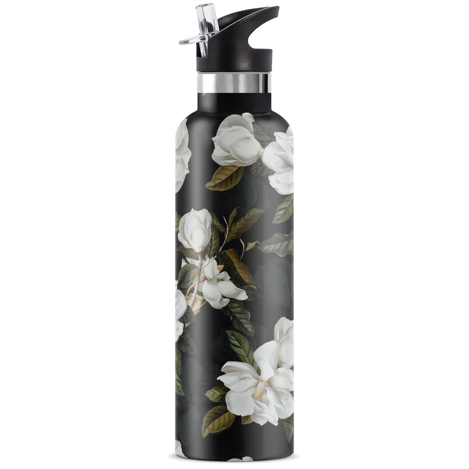 Magnolia | 25oz. Insulated Water Bottle - My Bougie Bottle