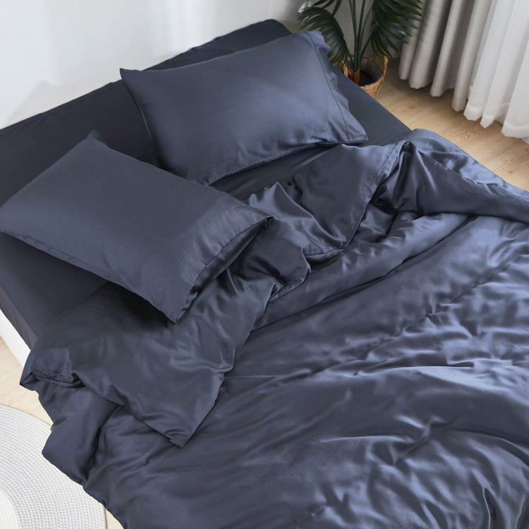 Organic Bamboo Sheet Set - Sapphire