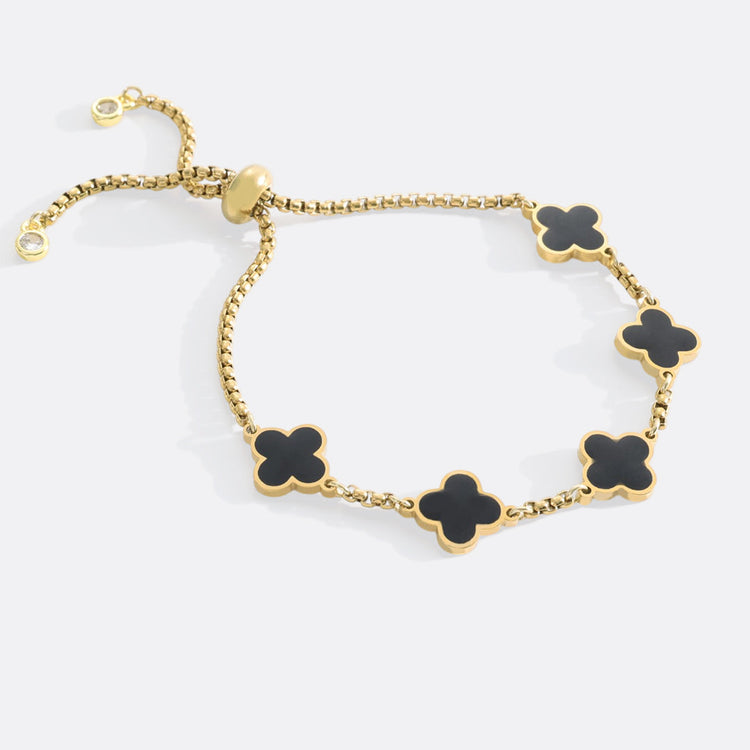 Clover Enamel Bracelet