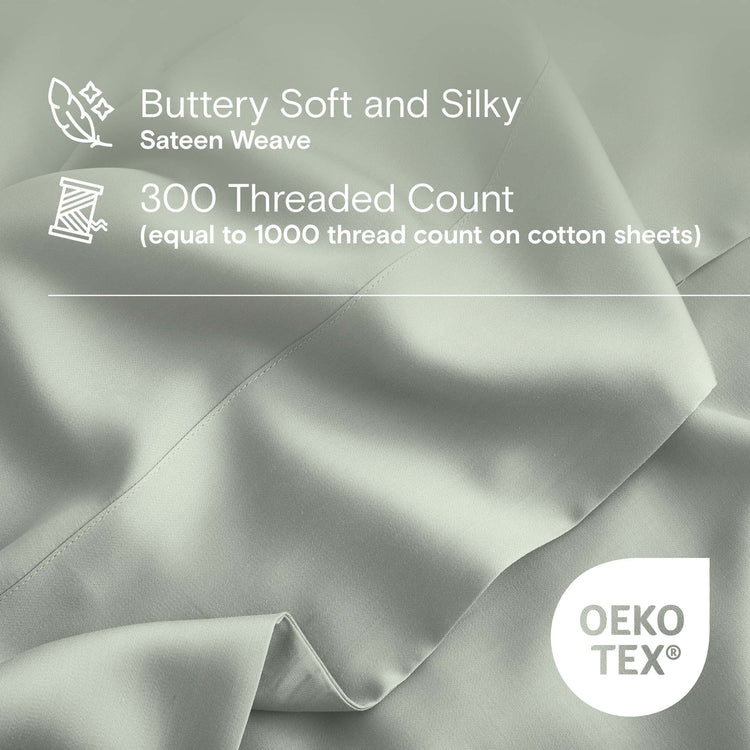 Organic Bamboo Sheet Set - Sage