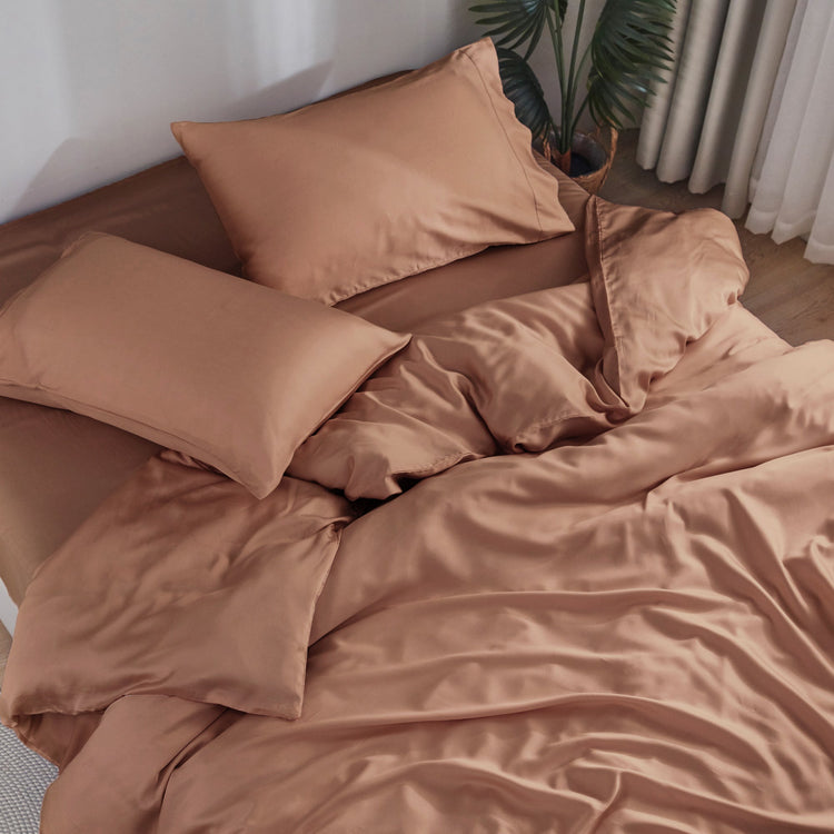 Organic Bamboo Sheet Set - Clay