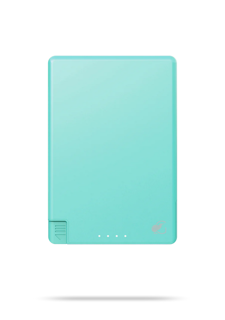 SlimCharge™ 5000mAh Magnetic Power Bank with Built-In Cables (Lighting)