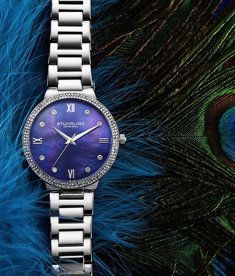 Blue Dial / Silver Case / Silver Band