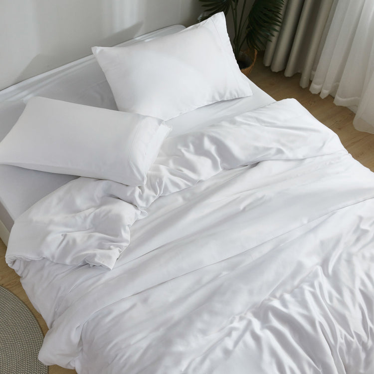 Organic Bamboo Sheet Set - Snow