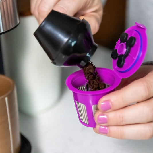 Universal Café Cup Reusable Single-Serve Coffee Filter Universal Fit