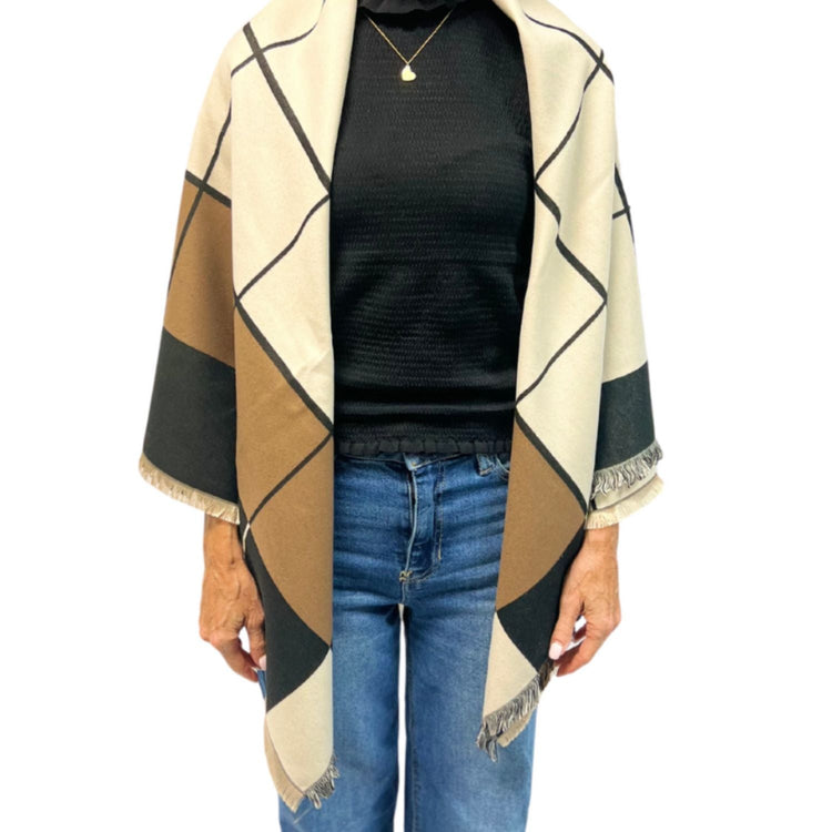 The Letterman Ultra Soft Xtra Large Pashmina - Grey