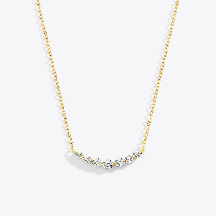 Classic Arc Diamond Necklace