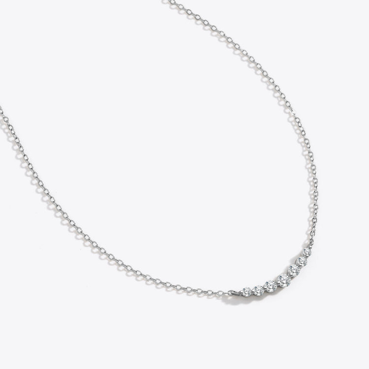 Classic Arc Diamond Necklace