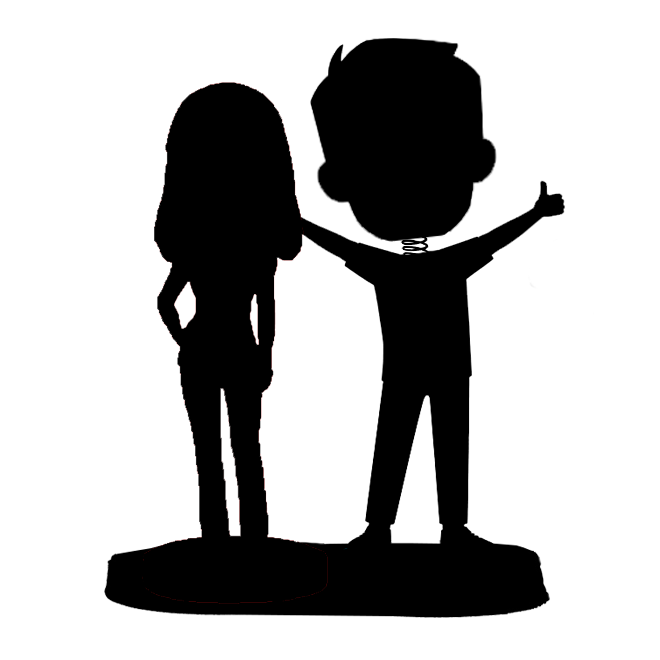 Double Custom Head To Toe Bobblehead