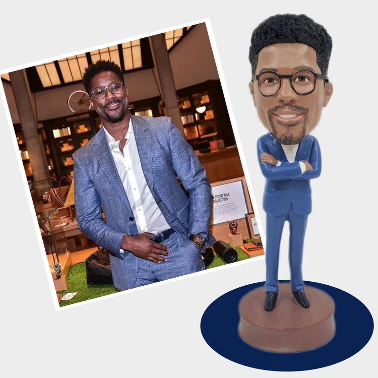 Single, Premade Body Bobblehead - Male