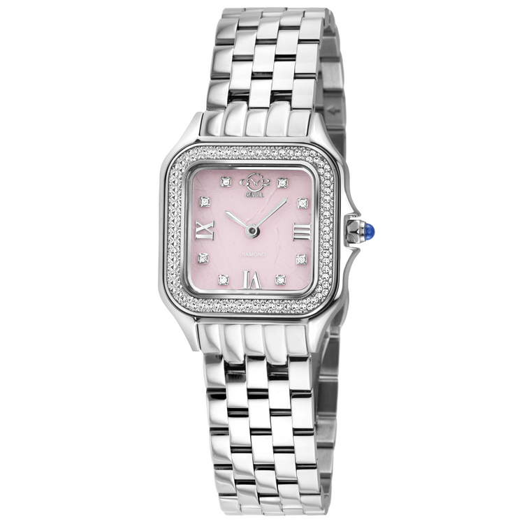 GV2 Womens Milan Swiss Diamond Watch