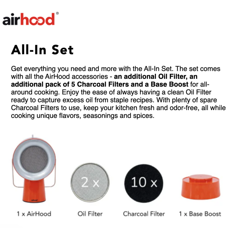AirHood Wired - Red