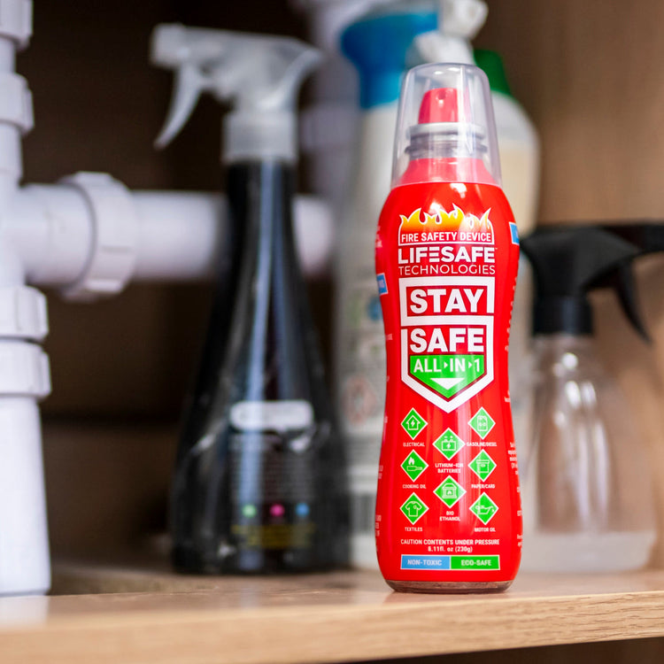 StaySafe All-in-1 Fire Safety Device - 5 Pack