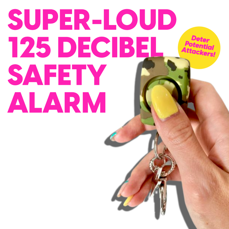 SPECIAL OFFER Mini Safety Alarm - Camo Soft Touch
