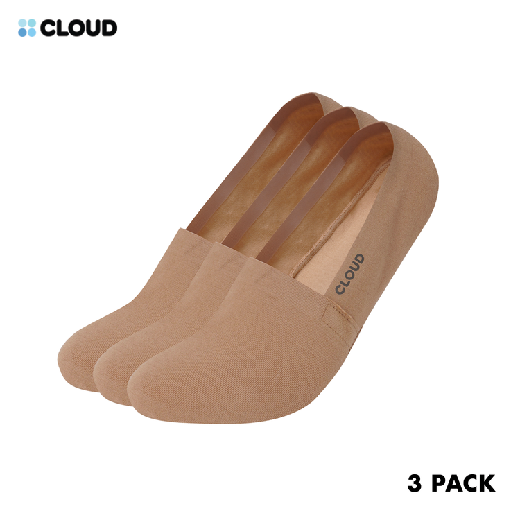 SPECIAL OFFER Premium No Show Socks-Coffee 3Pack