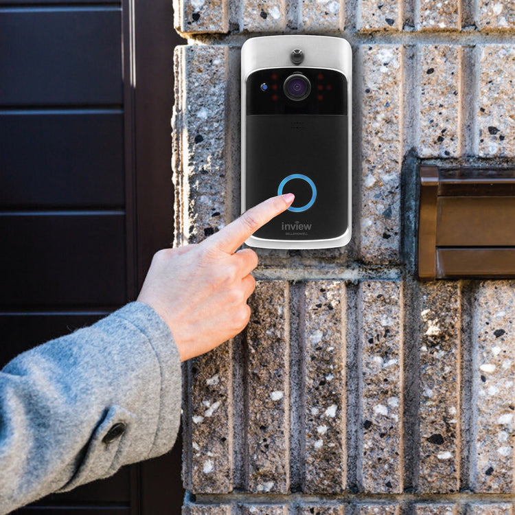 Bell+Howell InView 1080p HD Video Doorbell with Chime