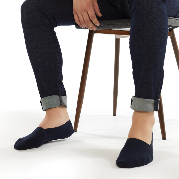 SPECIAL OFFER Premium No Show Socks-Black 5 Pack