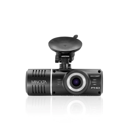 MNCD245T 3-Channel 1080P Dash Camera w/2.45" LCD & Rear Camera