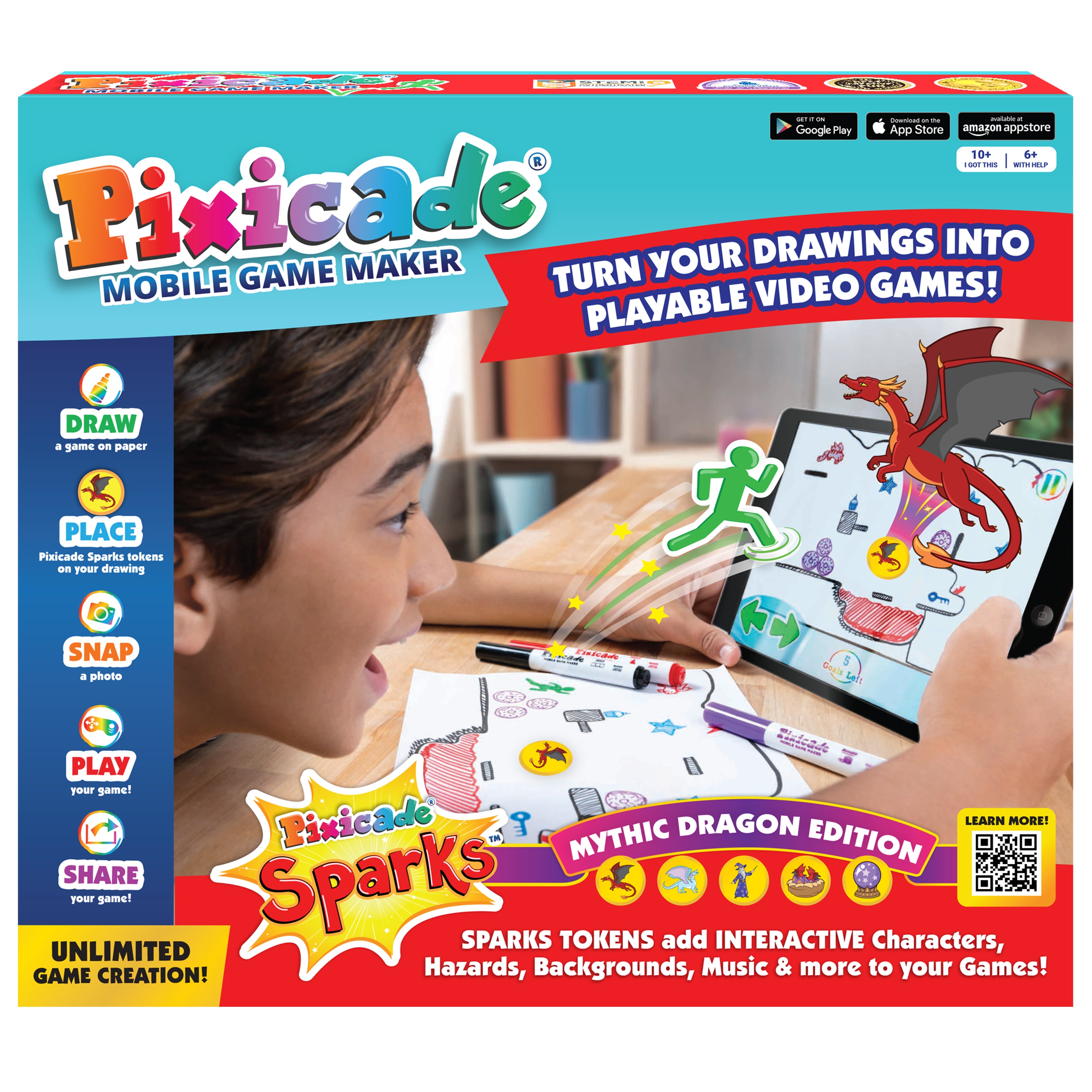 Pixicade Plus Interactive Mobile Game Maker - 20034190, HSN