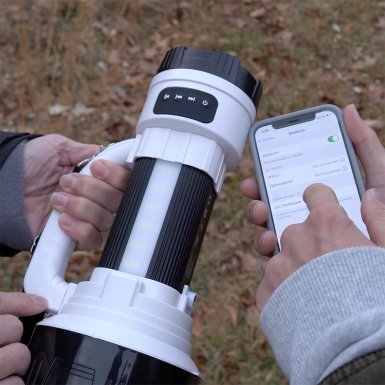 RC Flashlight and Speaker