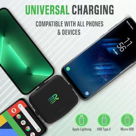 RC Universe 3-in-1 Charger - 4 Pack (Midnight Black/Snow White/Hot Pink/Royal Blue)