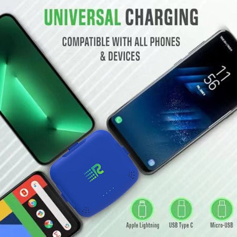 RC Universe 3-in-1 Charger - 4 Pack (Midnight Black/Snow White/Hot Pink/Royal Blue)