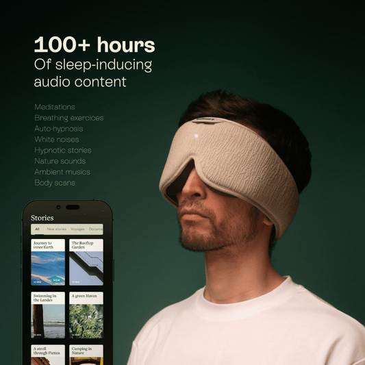 SPECIAL OFFER HoomBand Ultimate - Bluetooth Sleep Headphones + 100% Blackout Mask