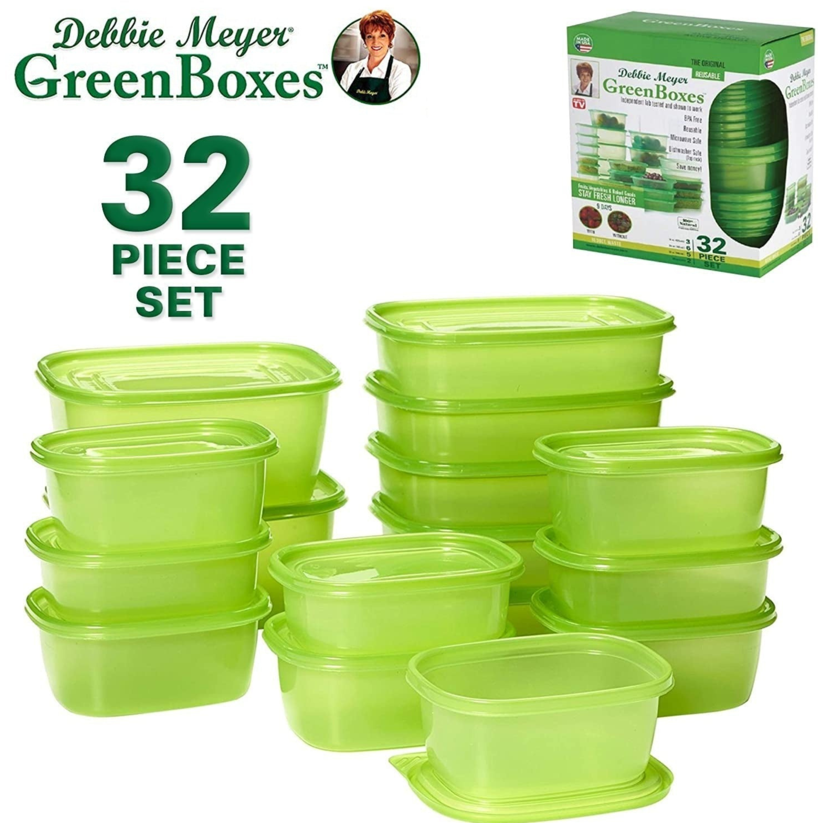 Tupperware Soup Box Green