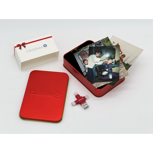 SPECIAL OFFER 128GB Universal Photo & Video Saver with Gift Tin