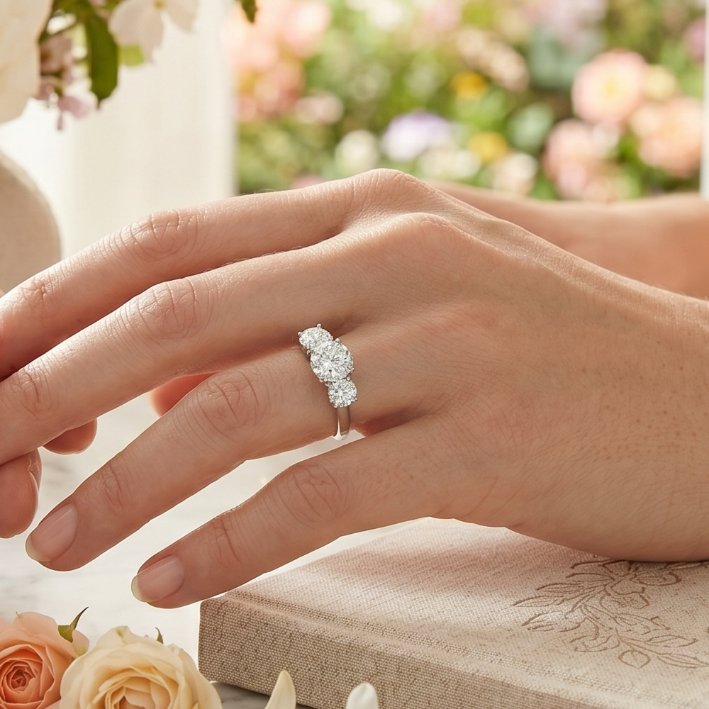 Voss and Agin lab-grown diamond studs and rings deal banner