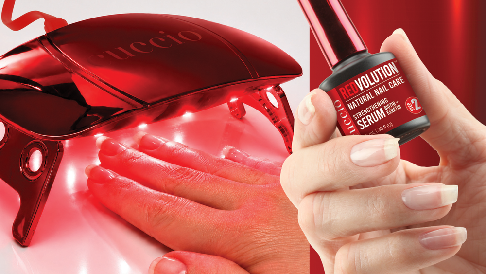 Cuccio Redvolution natural nail care system deal banner