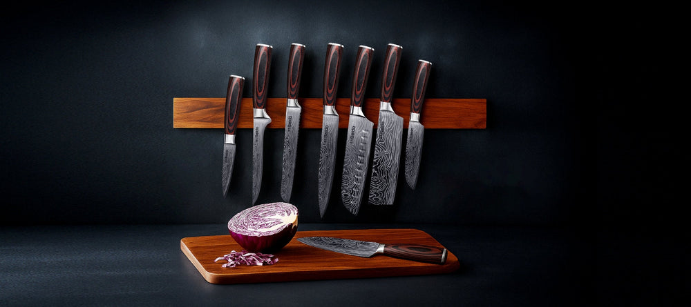Seido Knives 8-piece Japanese knife set banner