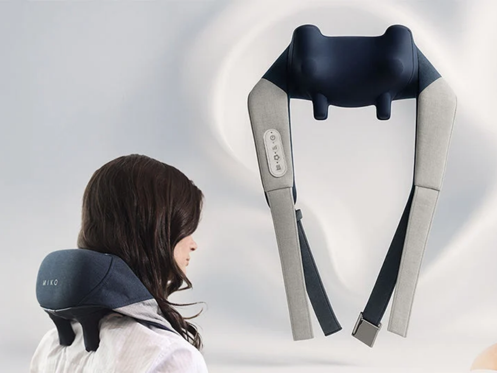 Miko Shiatsu neck and shoulder massager with app controls on CBS Deals