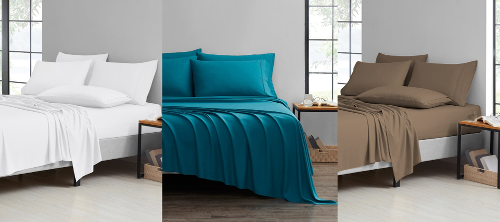 Bibb Home bamboo bed sheet set deal banner