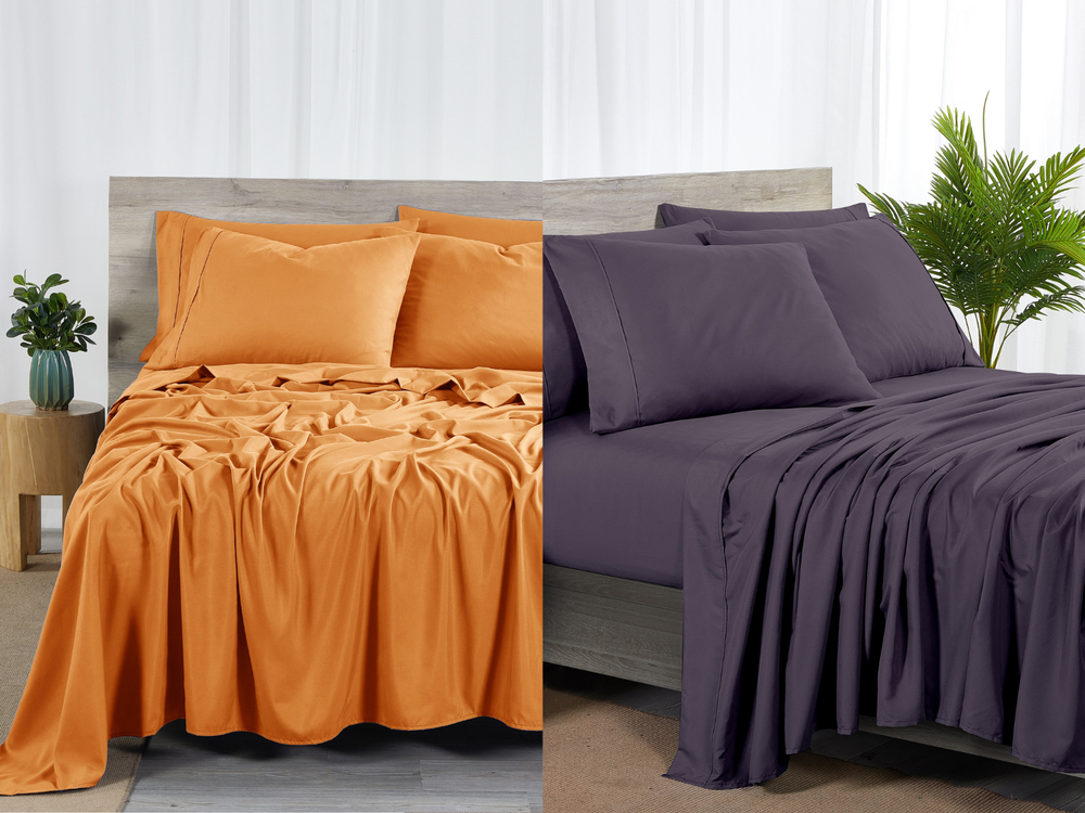 Bibb Home luxurious bamboo 2000 count sheet set banner