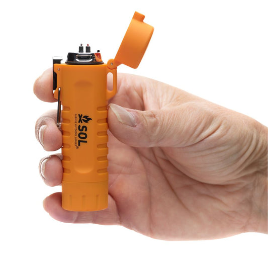 Close-up of Fire Lite Fuel Free Lighter