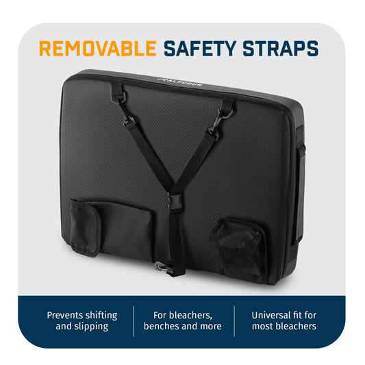 Portable heating pad with battery pack and water bottle on a white background