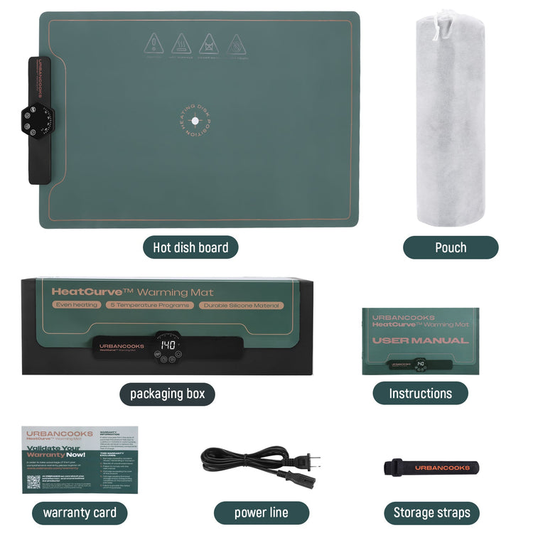 URBANCOOKS Portable Food Warming Mat