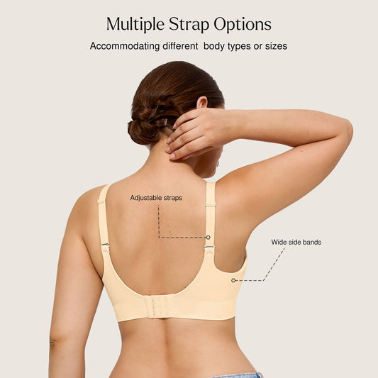 ContourLift™ Wireless Seamless Shaping Push Up Bra - Beige