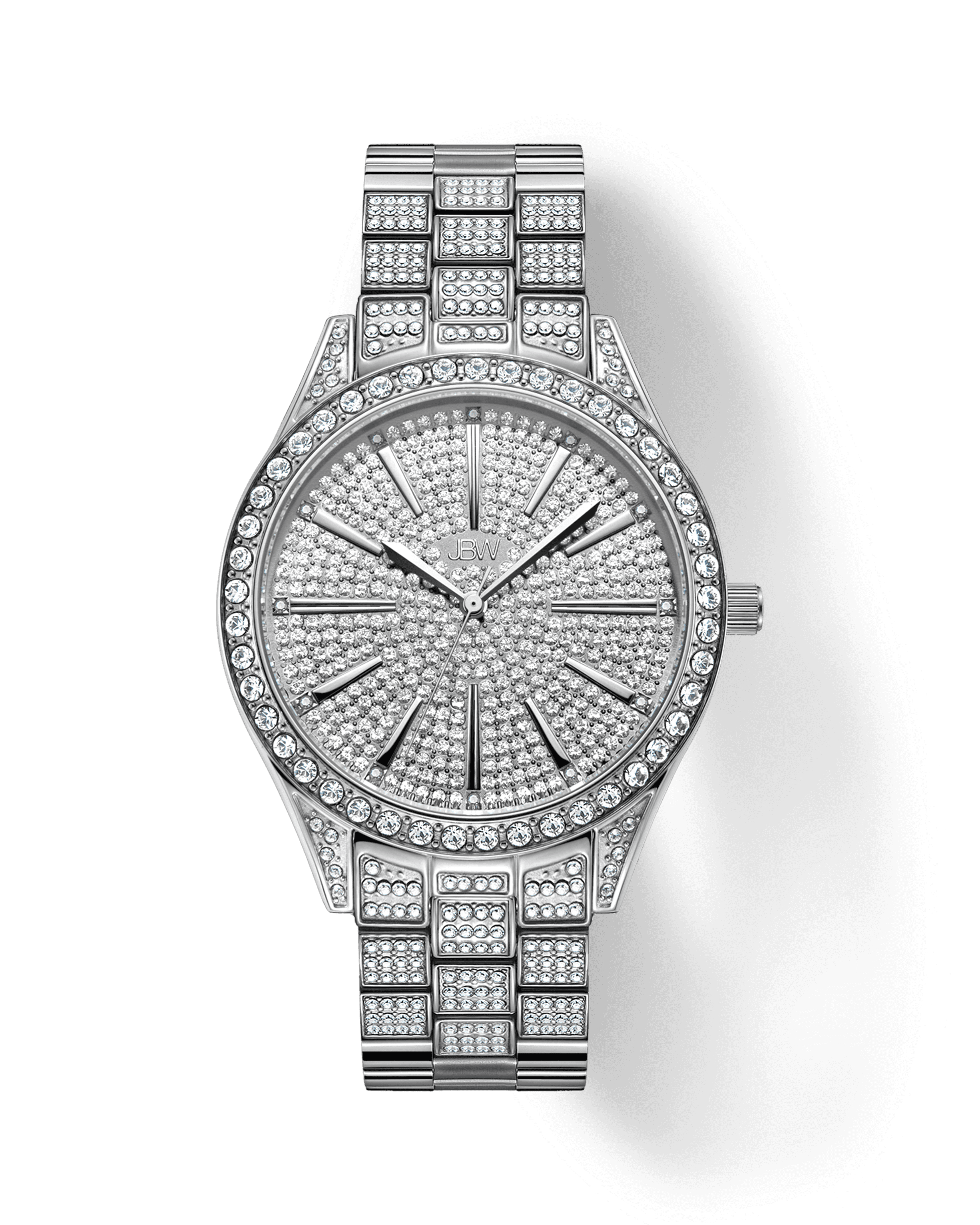 JBW Cristal J6346C | Women's Stainless Steel Swiss Diamond Watch