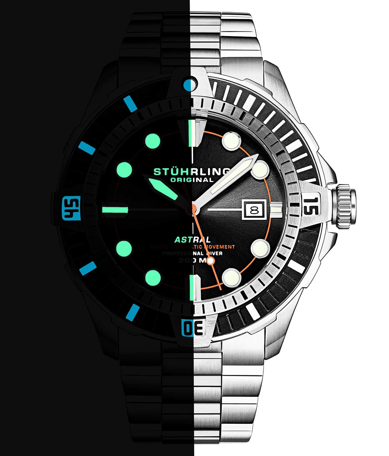 Swiss Automatic Astral 1005 45mm Watch