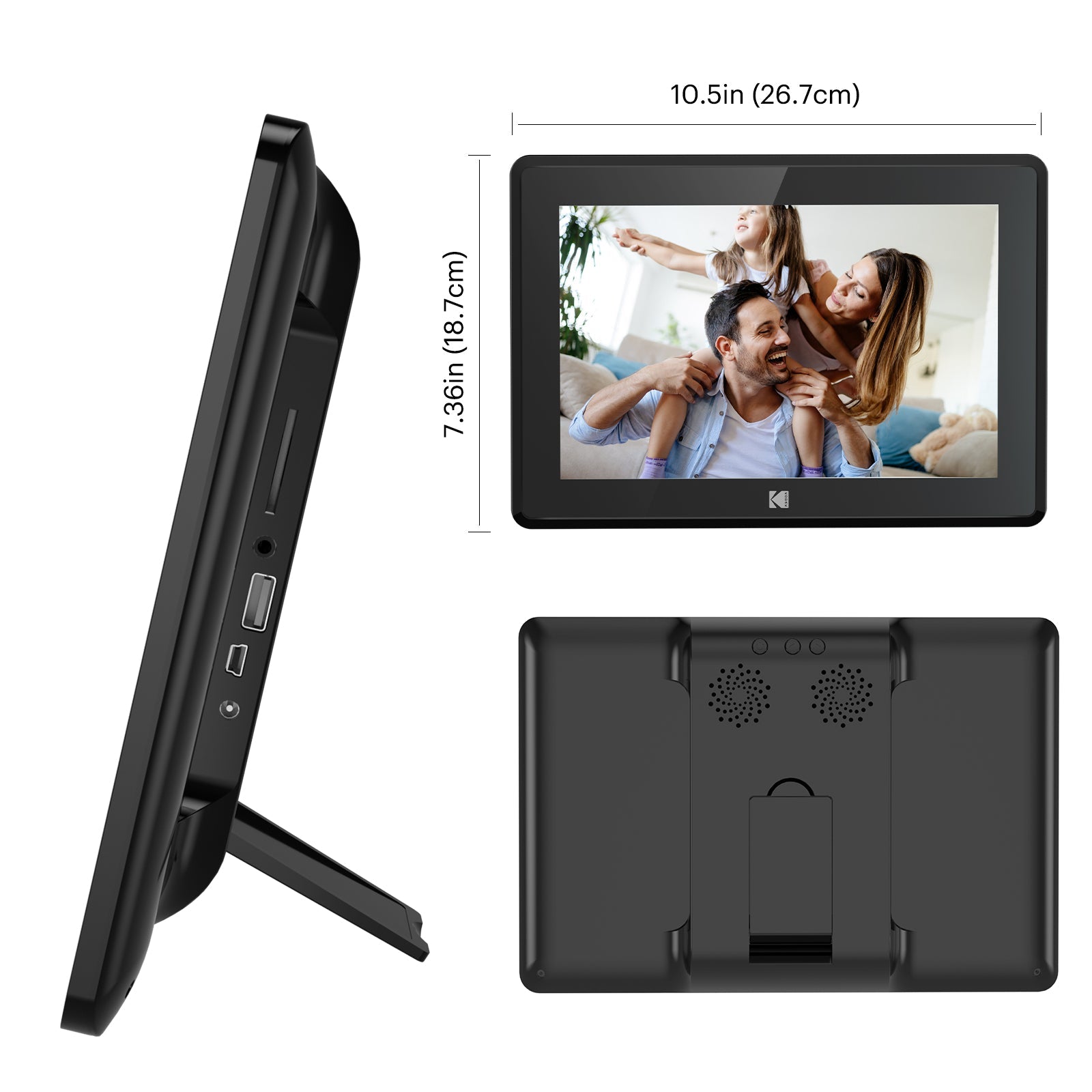 KODAK 10-Inch Touchscreen Digital Photo Frame / Wi-Fi Enabled