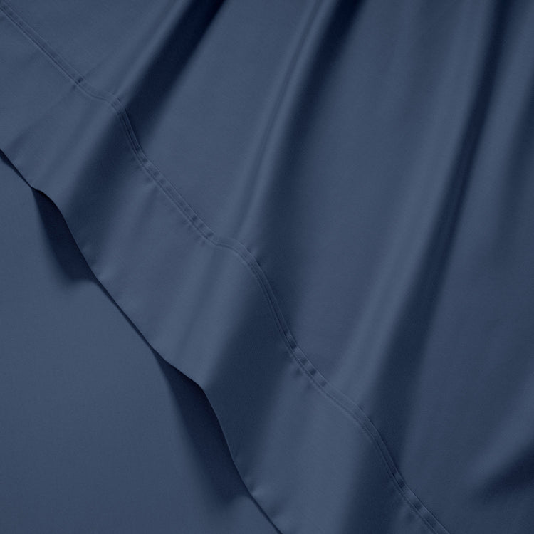 Kathy Ireland 500 Thread Count Tencel Cooling Cotton 4-Piece Sheet Set - Navy