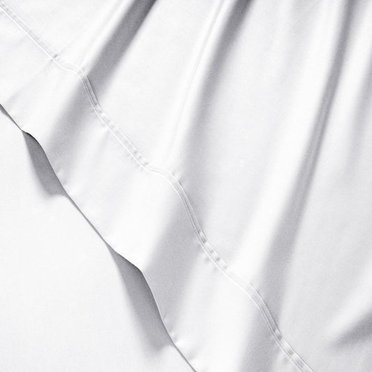 Kathy Ireland 500 Thread Count Tencel Cooling Cotton 4-Piece Sheet Set - White