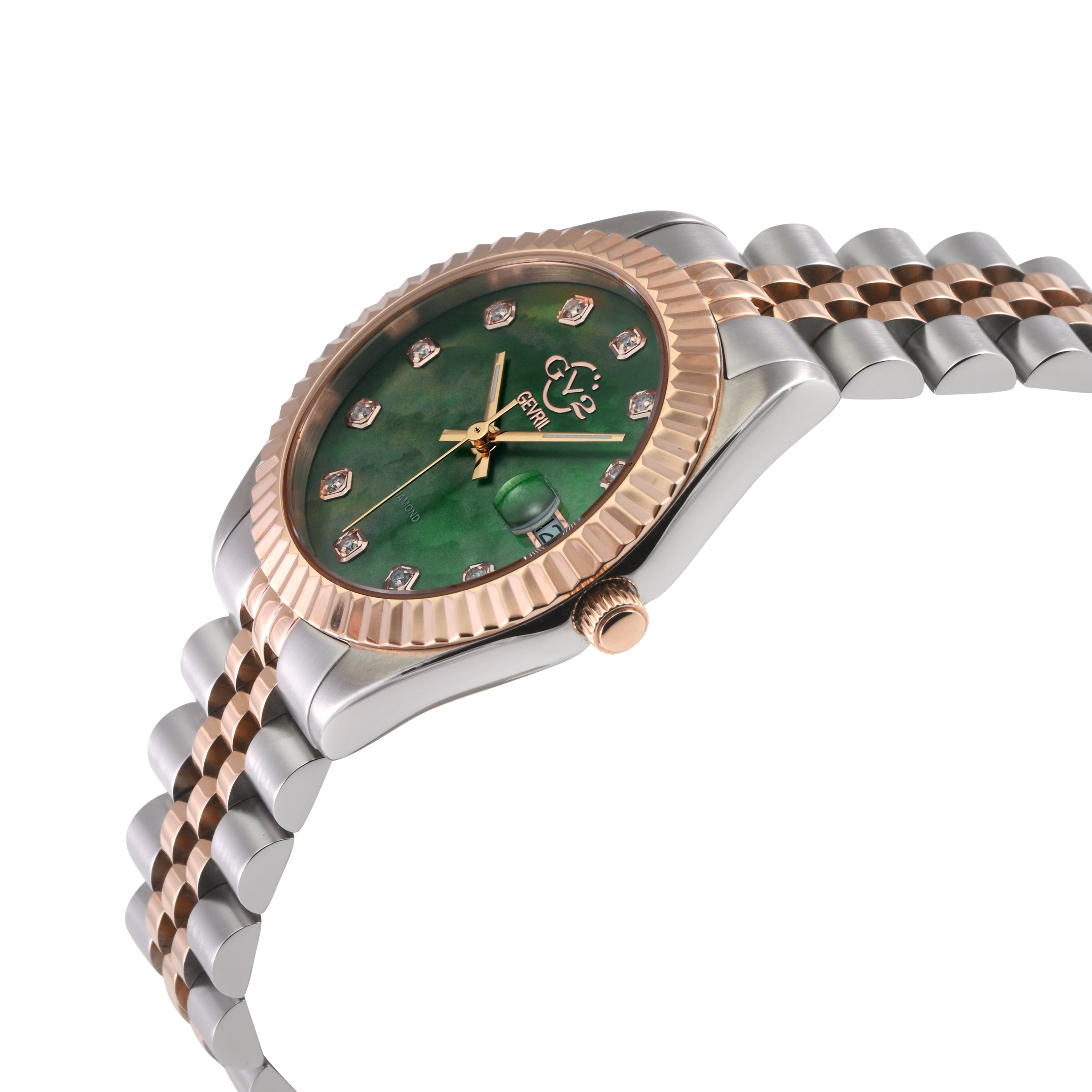 GV2 Womens Naples Swiss Diamond Watch