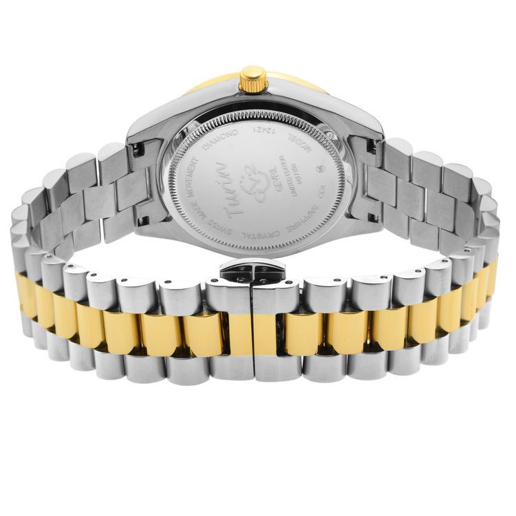 GV2 Womens Turin Swiss Diamond Watch